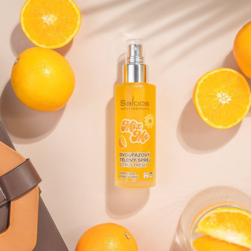 Dvojfázový telový sprej Citrus Fresh 100 ml Saloos