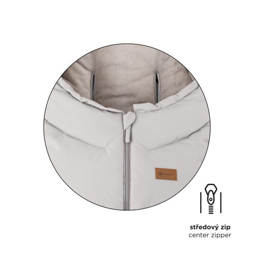 Set zimný fusak Arctic 4v1 + rukavice na kočík Furry Petite & Mars