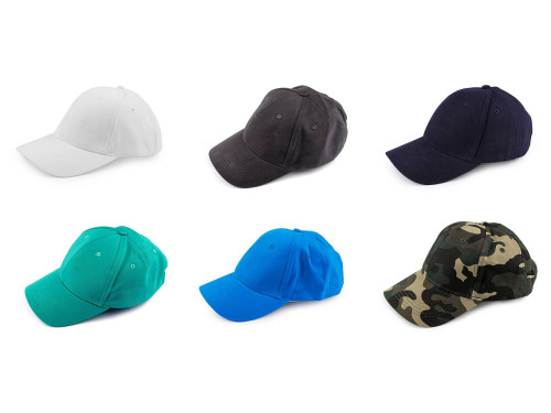 Bavlnená šiltovka unisex vhodná na dozdobenie