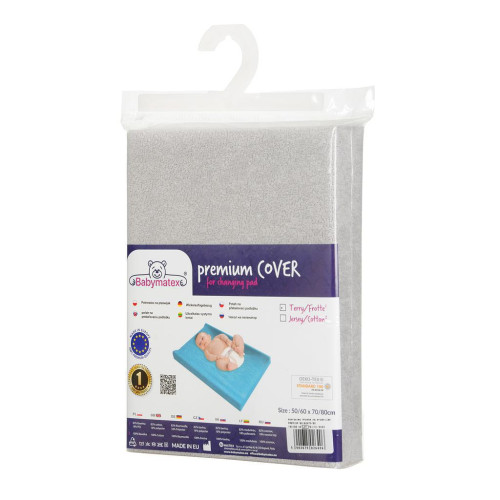 Poťah na prebaľovaciu podložku froté premium 50/60 x 70/80 cm Babymatex