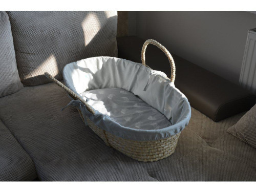Poťah do Mojžišovho košíka pre bábätko organická bavlna Ahojbaby