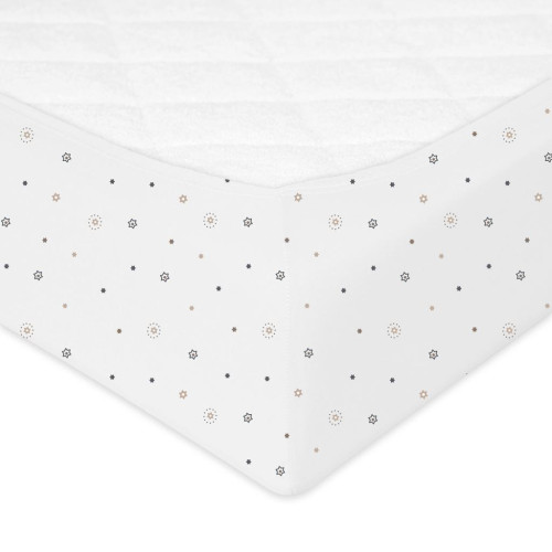 Nepremokavé prestieradlo jersey Print 60 x 120 cm Babymatex