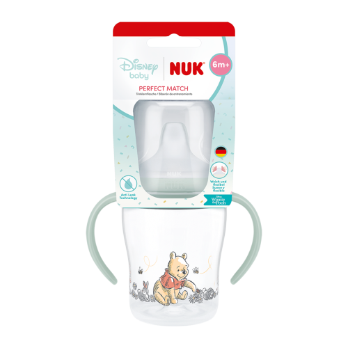 Fľaštička na učenie Perfect Match Disney Medvedík Pú 150 ml Nuk