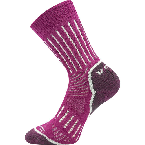 Ponožky detské športové Guru fuxia