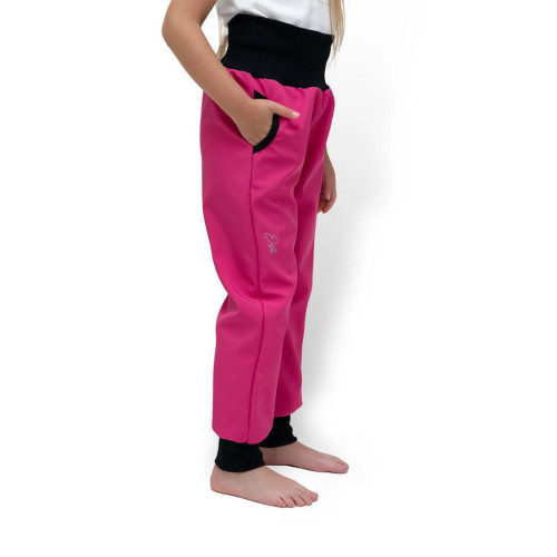 Rastúce softshellové nohavice Sport Raspberry pink Esito