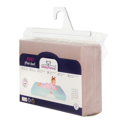Prestieradlo jersey s gumou 70 x 140 cm BabyMatex
