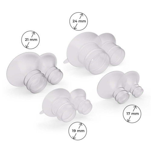 Odsávačka materského mlieka Double Hands-free Gentle Flow Kinderkraft