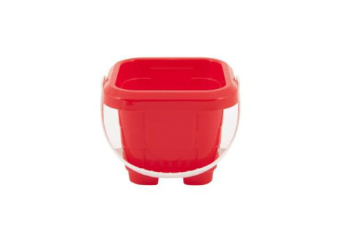 Vedierko na piesok plast 12x9cm 5 farieb 12m+