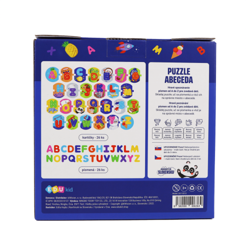 Puzzle Abeceda SK/CZ Edukid
