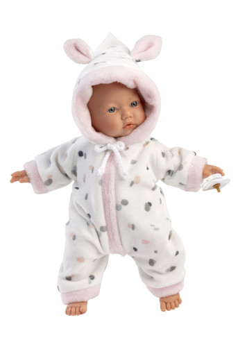 Realistická bábika bábätko s mäkkým látkovým telom 32 cm Little baby Llorens