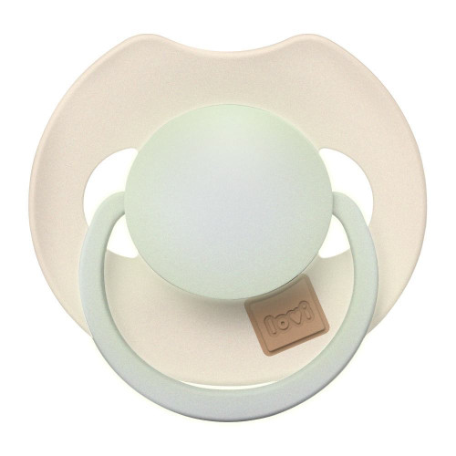 Cumlík svietiaci silikónový dynamický Prime 18 m+ 2 ks Ivory/Blush Lovi