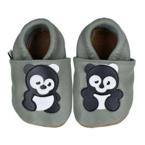 Kožené capáčky barefoot 12-18 m Afelo