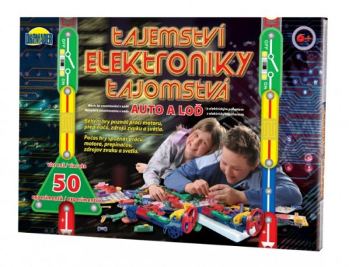 Tajomstvo elektroniky - Auto, loď 50 projektov