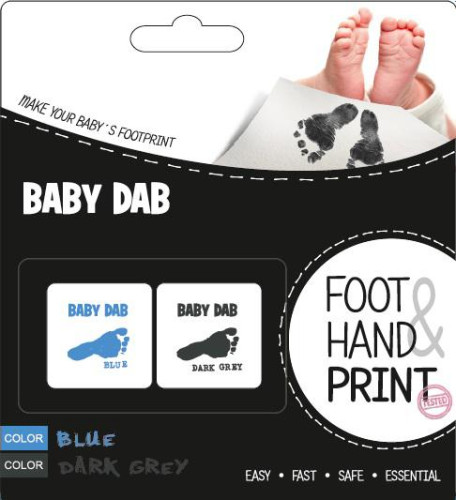 Farba na detské odtlačky Baby Dab 2ks