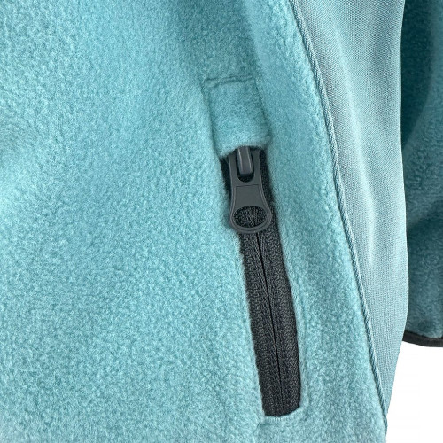 Detská športová outdoorová mikina Turquoise Pidilidi