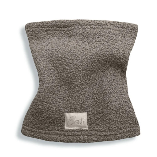 Zimný nákrčník Teddy fleece double Brown Esito