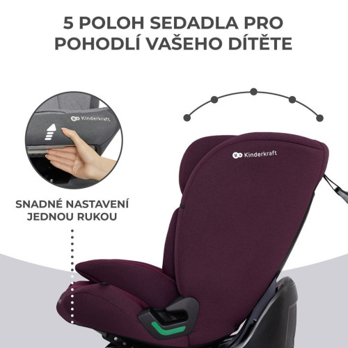 Autosedačka Oneto3 i-Size 76 - 150 cm + Isofix Kinderkraft