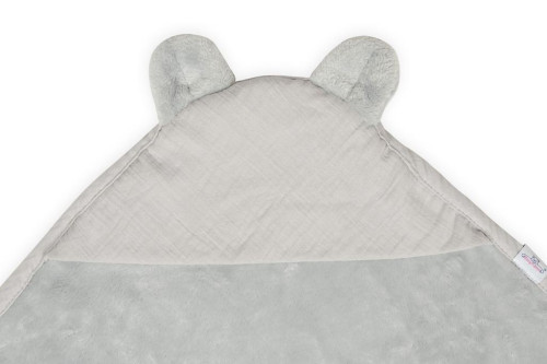 Deka s kapucňou Koala mušelínová 95 x 95 cm Babymatex