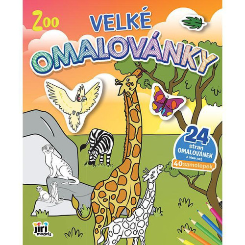 Veľké omaľovánky Zoo