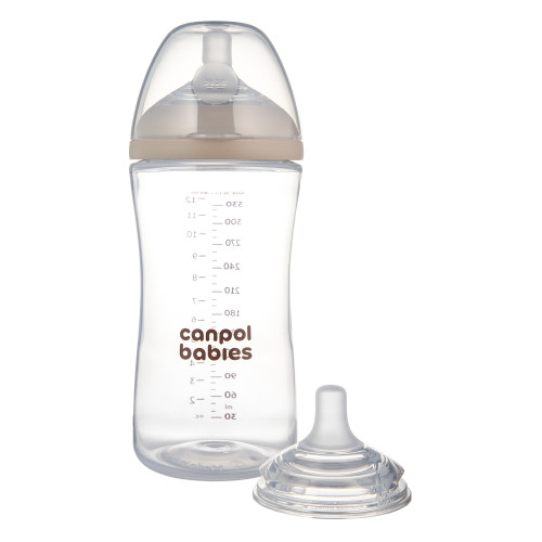 Fľaša antikoliková Natural Shape 260 ml Canpol babies