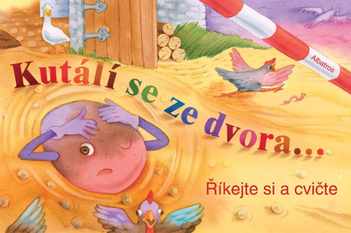 Knižka Kutálí sa z dvora 24 x 16 cm