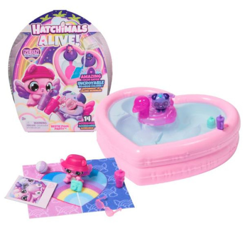 Hatchimals bazénová párty zvieratiek