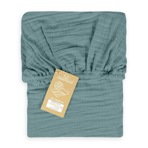 Mušelínový poťah na prebaľovaciu podložku 50 x 70/80 cm BabyMatex