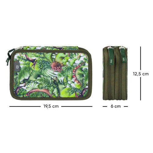 Školský peračník dvojposchodový Dinosaurs Baagl