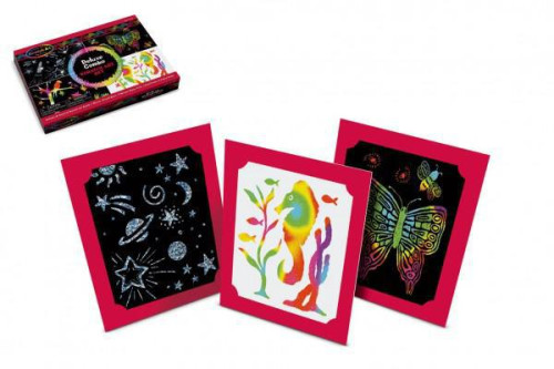 Melissa & Doug Deluxe sada škrabacích obrázkov 16ks
