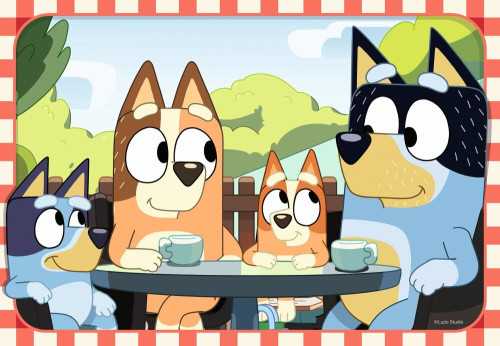 Bluey na pikniku 2x12 dielikov