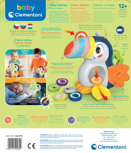 Clemmy baby Interaktívny Tukan