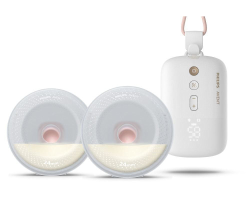 Odsávačka materského mlieka elektrická Hands-Free Duo Premium Plus SCF532/11 Philips Avent