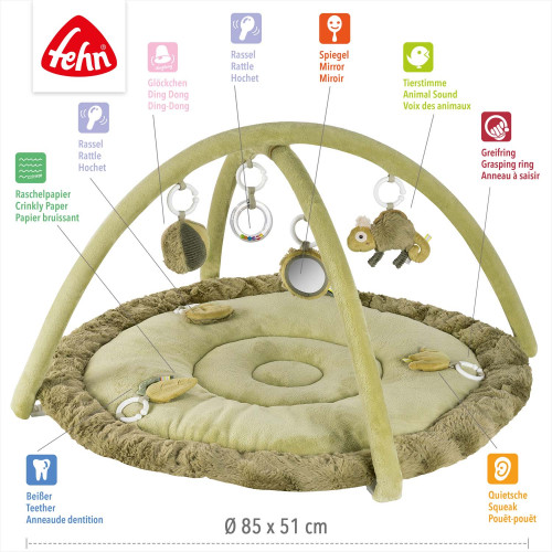3D aktivity deka Baby Fehn Chameleon, Crazy