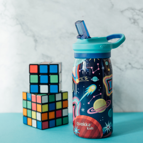 Nerezová termofľaša s náustkom Pop Kids 445 ml Quokka
