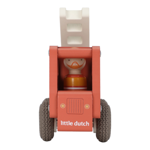Hasičské auto drevené Little Dutch