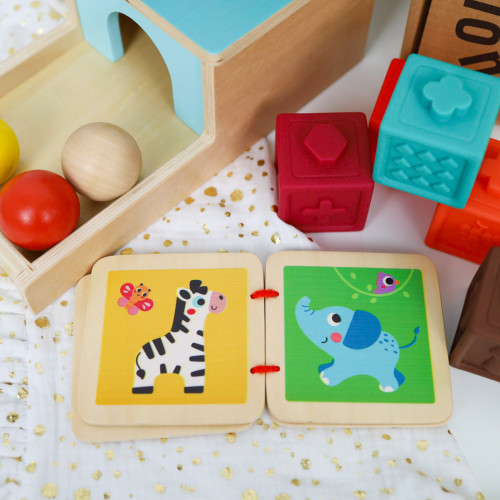 Edukačný box Mini 7–12 mesiacov 6 ks