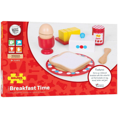 Drevený set raňajky Bigjigs Toys