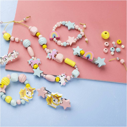Kreatívna súprava Mini Craft Kit Jewellery Blue Pink Creativ Company