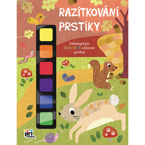 Pečiatkovanie prstíky Príroda