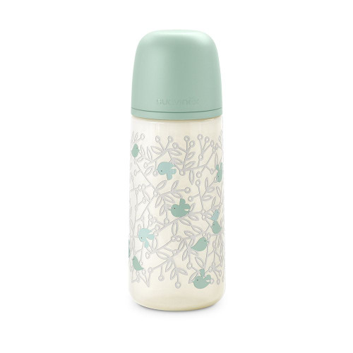 Dojčenská fľaša 360 ml fyziologická L Birdies Suavinex