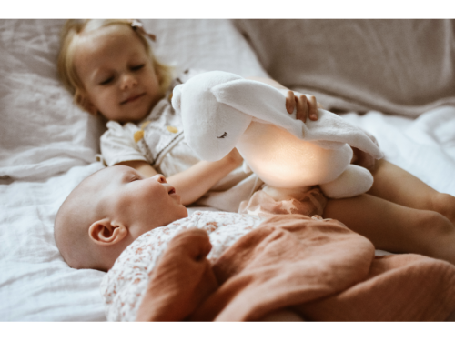 Zaspávačik Zajačik 2.0 Organic Polar Moonie