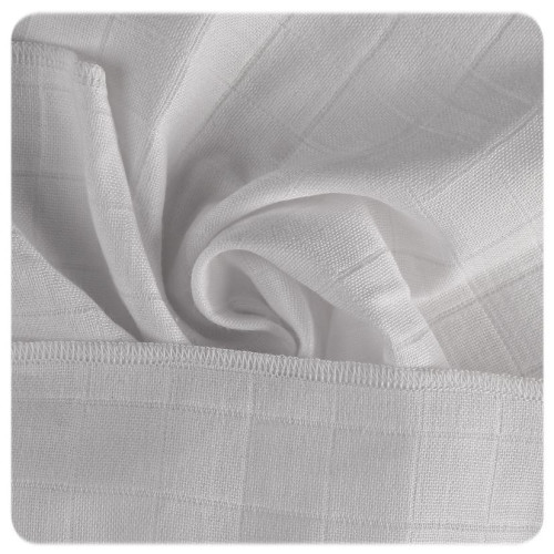 Detské plienky z biobavlny Organic 60 x 60 cm Staré časy 10 ks biele Xkko