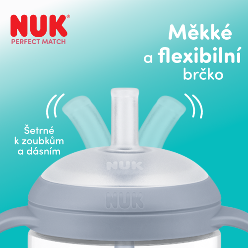 Fľaštička na učenie Perfect Match so slamkou 150 ml Nuk