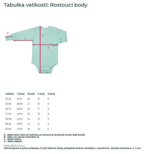 Rastúce bodyčko pre bábätká s krátkym rukávom Morský svet šedé Esito