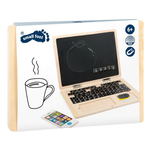 Drevený notebook magnetický Small foot