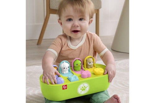 Vyskakovacia hračka pre jemnú motoriku Fisher Price
