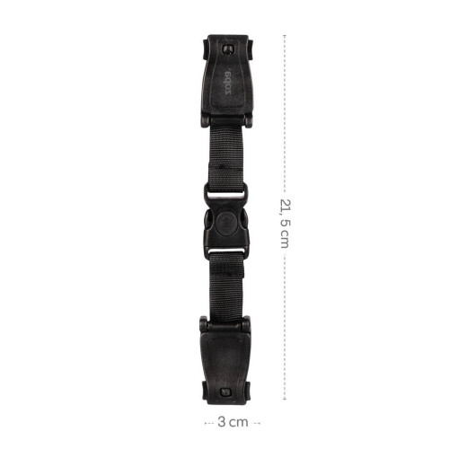 Zámok bezpečnostných pásov pre autosedačky Deluxe Black Zopa