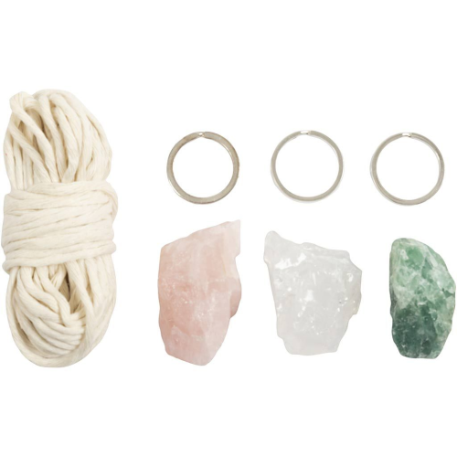 Kreatívna sada Mini Craft Kit Macramé Key Rings Creativ Company