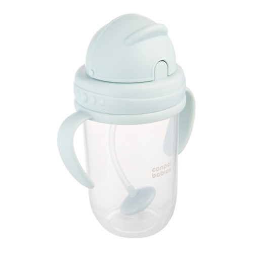 Hrnček nevylievací so slamkou a závažím 270 ml Canpol babies