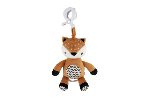 Naťahovací hrací strojček plyš 30 cm záves na postieľku/kočík Babyted
